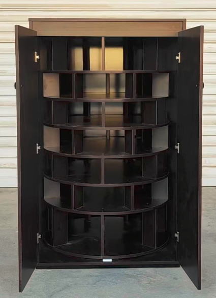 Rotating Shoe Cabinet Organizer - Stylish & Space-Saving Design