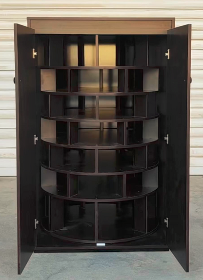 Rotating Shoe Cabinet Organizer - Stylish & Space-Saving Design